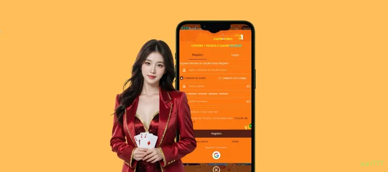 Aplicativo móvel sun777 para iOS e Android